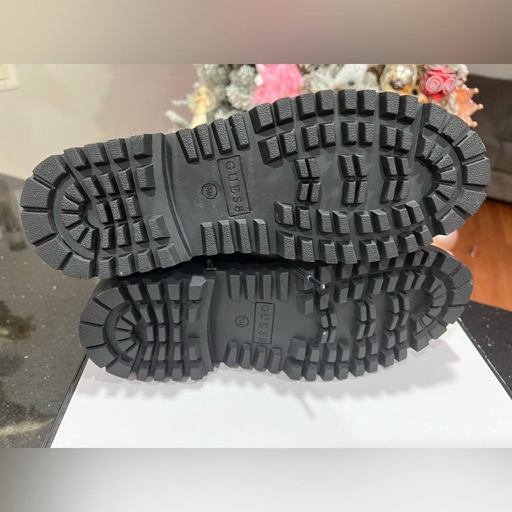 Guess Orana Combat Boots Size 9.5M 🤎❤️🔥NIB FROM MACY’s SIZE 8.5 - Picture 5 of 11